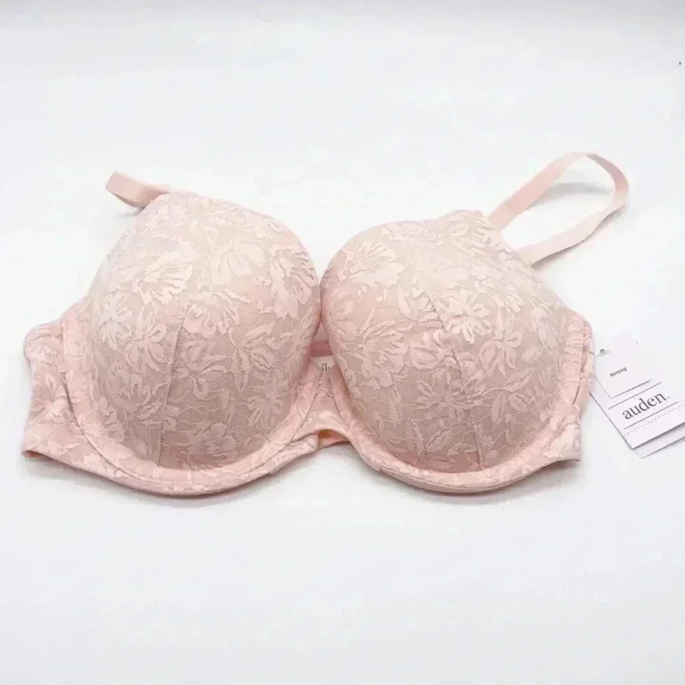 Auden Lace Bra in Light Pink